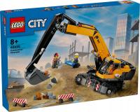 LEGO City 60420 желтый экскаватор