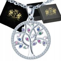 На День Матери-Кулон Серебро 925 Ожерелье Свадебный Подарок Серебро