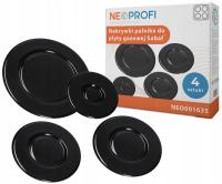 Pokrywki do palnika do płyty gazowej 4 szt