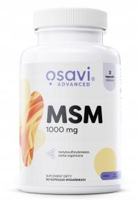 Osavi MSM (Advanced) SIARKA ORGANICZNA NA STAWY SKÓRĘ 1000mg - 60 vcaps