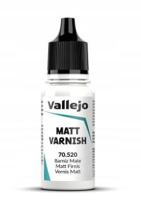 VALLEJO 70520 Auxiliary - Permanent Mat Varnish 18 ml