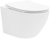 ЧАША WC REA ПОДВЕСНОЙ ПОДВЕСНОЙ БЕЛЫЙ КАРЛО МИНИ БЕЗ ОПРАВЫ ПЛОСКИЙ ДЮРОПЛАСТ