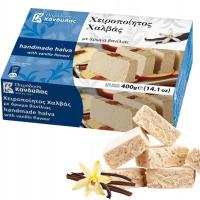 Ванильная халва 400 г из Греции оригинальный десерт ручной работы, закуска