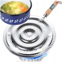 Крышка горелки газовая плита металлическая шайба с ручкой для кастрюли