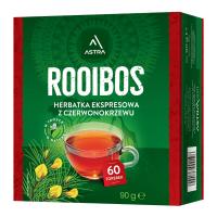 Herbata Astra Rooibos 60 torebek ekspresowa z czerwonokrzewu