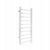 drabinka gimnastyczna klasyczna biała 210x90 cm