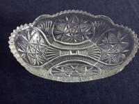 HUTA ГОРТЕНЗИЯ ОВАЛЬНАЯ ВИТРИНА АМЕТИСТ СТЕКЛО