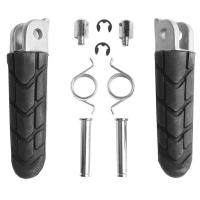 BIKETEC PARTS НАБОР ДЛЯ НОГ (ПОДНОЖКИ) ВОДИТЕЛЯ В КОМПЛЕКТЕ С КРЕПЛЕНИЯМИ