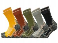 Skarpetki Dorex pół-frotte wielokolorowe 5 par termoaktywne