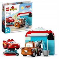 LEGO Duplo Samochód Zygzak McQueen i Złomek Myjnia 10996 Auta Duże Klocki