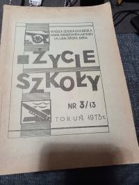 Życie szkoły nr 3 1973 r Wyższa Szkoła oficerska artyleriiToruń