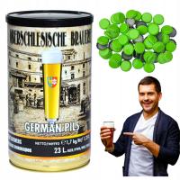 BREWKIT GOZDAWA GERMAN PILS 23L 1,7 кг дрожжевые колпачки набор домашнее пиво
