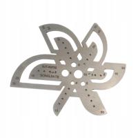 Narzędzie pomiarowe ze stali nierdzewnej Narzędzie pomocnicze Zegarek Zespół Linijka Instrukcja