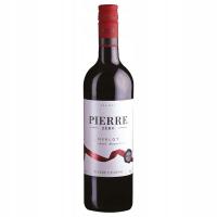 Безалкогольное вино красное полусухое Bio Pierre Merlot 0% Франция 750мл