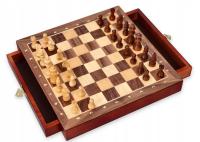 Magnetyczne szachy drewniane Zabawki dla dzieci