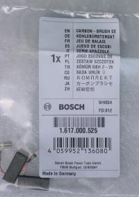 Оригинальные щетки BOSCH 1617000525