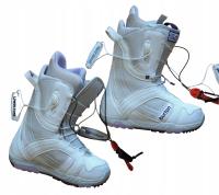 BURTON __ BIAŁE BUTY SNOWBOARDOWE __ R. 35 - 22 cm