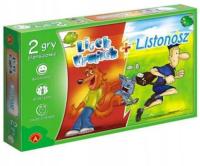 Towarzyska PLANSZÓWKA Dziecięca Gra PLANSZOWA Listonosz + Lisek Urwisek Set