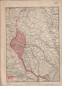 LWÓW, WOŁYŃ. „Kriegs-Echo” 17.08.1917 z całostronicową mapą kresów