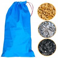 WOREK 25KG 50x80cm - Z ZACIĄGIEM NA EKOGROSZEK GRUZ WĘGIEL PIASEK - MOCNY