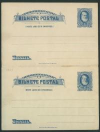 47 - BRAZYLIA Brazil Cp * 40 REIS - Bilhete Postal - do 1900 r