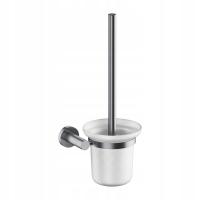 Szczotka toaletowa wisząca nikiel szczotkowany Omnires Modern Project
