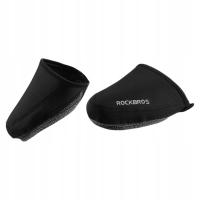 1PARA SRB CZARNE OCIEPLANE POKROWCE NA BUTY ROWEROWE WIATROODPORNE