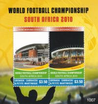 Grenada 2010 **cena 5,70 zł kat.5€ - sport, piłka nożna