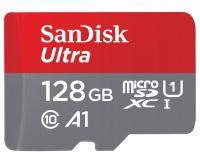 SZYBKA KARTA PAMIĘCI MICRO SD SDXC 128GB 120MB/S SANDISK ULTRA DO SMARTFONA