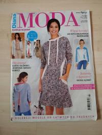 Diana moda moden jak Burda 3/2018 wykroje krawieckie szycie diy