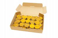 Podgrzewacz Świeczki Tealight z wosku pszczelego 4cm 30szt