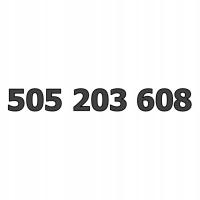 505 203 608 ZŁOTY ŁATWY PROSTY NUMER STARTER ORANGE PREPAID KARTA SIM GSM