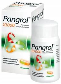 Пангрол 10 000 пищеварительные ферменты поджелудочной железы 50 капс.