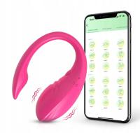 Aplikacja bezprzewodowa bluetooth wibrator dildo jajko wibrujące