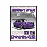 Obraz na ścianę Mazda MIATU Midnight Style MX5 fan