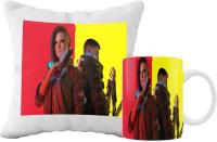 ZESTAW KUBEK I PODUSZKA CYBERPUNK GRY POMYSŁ NA PREZENT SUPER WZORY