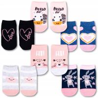 6-Pack Детские носки для девочек хлопок набор 6 пар 68-74