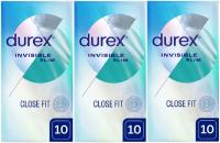 DUREX Invisible CLOSE FIT Prezerwatywy 30 sztuk