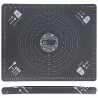 STOLNICA SILIKONOWA MATA DUŻA PODKŁADKA DO CIASTA KUCHENNA PODZIAŁKA MIARA