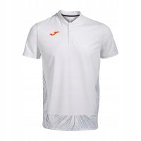 Мужская теннисная рубашка Joma Challenge Polo white XL