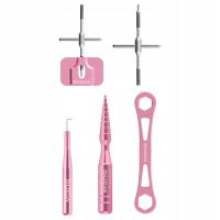 Narzędzie do demontażu koła wędkarskiego Przenośny klucz do kół usuwający szpilki do różu