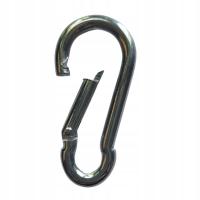 Karabińczyk budowlany do lin 10x100 10mm karabinek strażacki ocynkowany