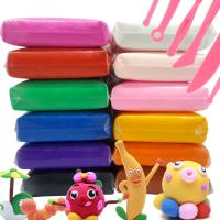 MAGICZNA PIANKOLINA GLINA POLIMEROWA MASA PLASTYCZNA DLA DZIECI ZESTAW x24