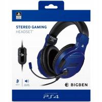 Headset BigBen PS4OFHEADSETV3BLUE PS4 niebieski