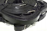 Lejce na parę koni skórzane PONY