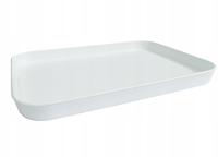 TACA ŚNIADANIOWA DWUSTRONNA Z FUNKCJĄ OCIEKACZA CURVER BIAŁA 44 x 31 cm