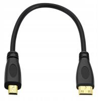 Кабель micro HDMI к Mini HDMI 1.4 4K 15 см