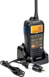 Retevis RM40 Marine Radio GPS(Czarny, 1 Szt)