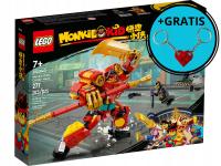 LEGO 80040 MONKIE KID W WIELOFUNKCYJNYM MECHU + 2 x brelok LEGO - GRATIS