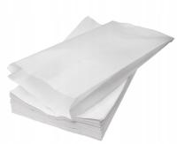 TOREBKI PAPIEROWE 12x20 cm BIAŁE torby śniadaniowe 100 szt.